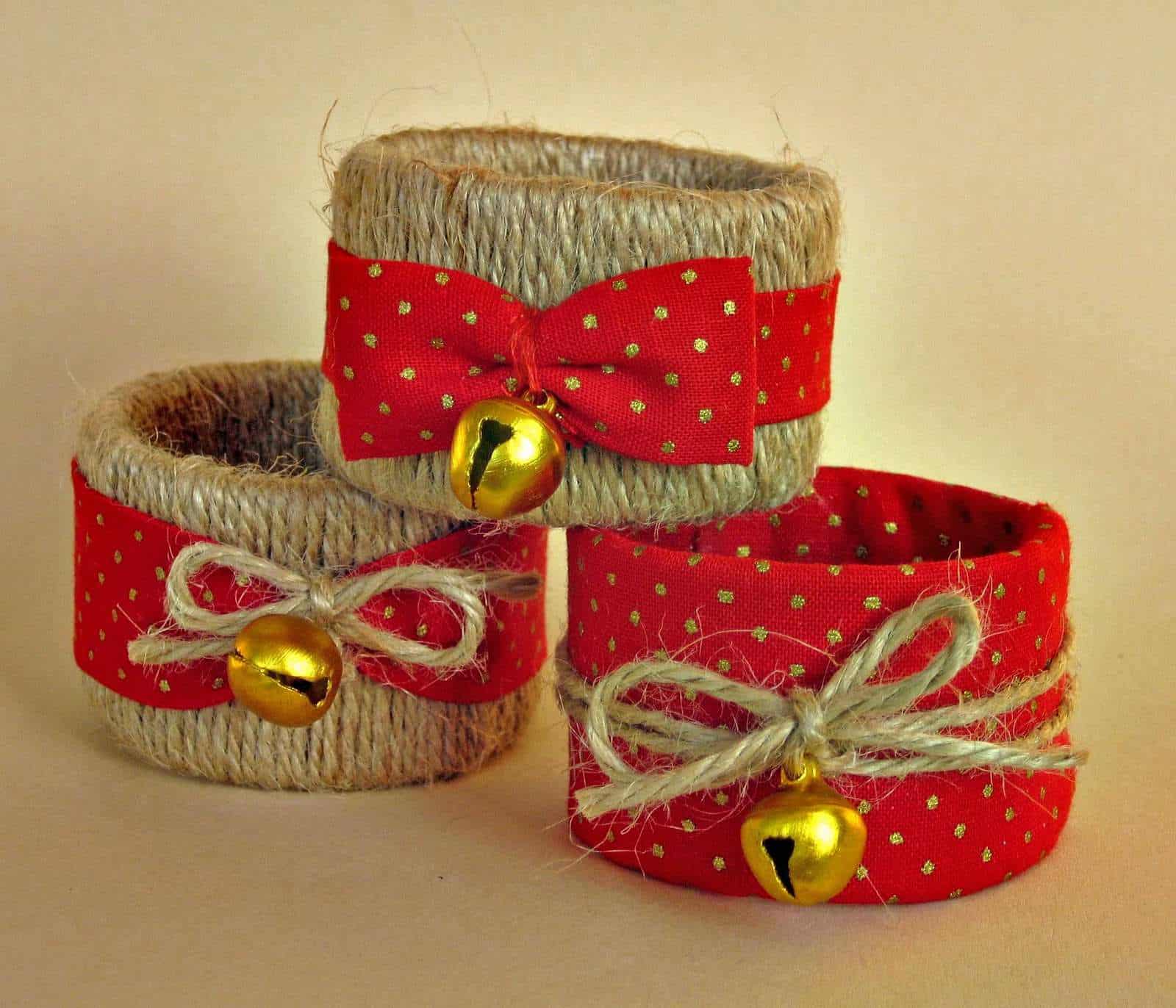 DIY como hacer servilleteros para navidad con tubos de carton Artesanato Natal Com Rolo De Papel Higienico ~ DIY como hacer servilleteros para navidad con tubos de carton