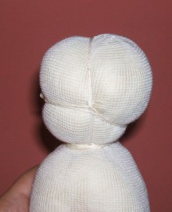 Hacer una muñeca waldorf - Paso 6