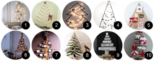 10 arboles de navidad originales