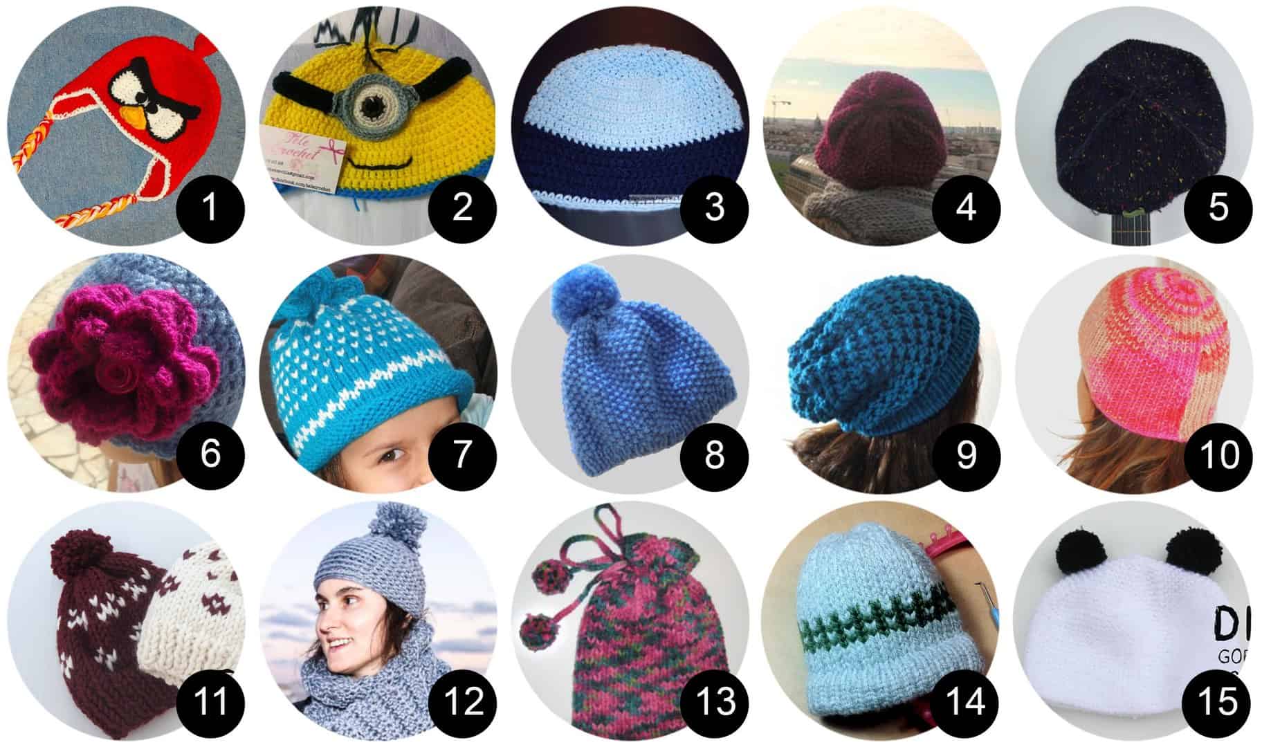 Cómo Hacer Gorros de Lana [15 Tutoriales Paso a Paso]