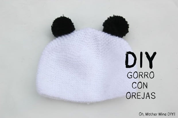 Gorro de lana con orejas