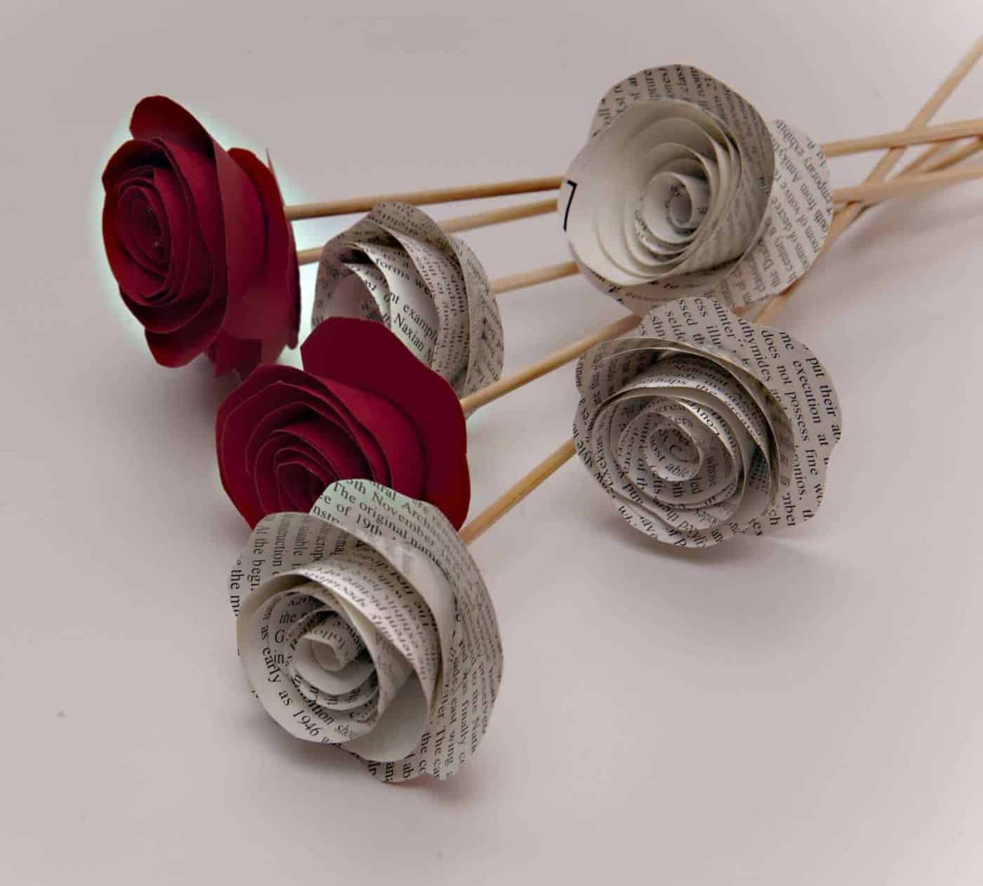 C mo hacer flores con papel o cartulina