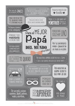 Imprimible gratis para el dia del padre