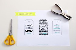 Etiquetas imprimibles para el dia del padre